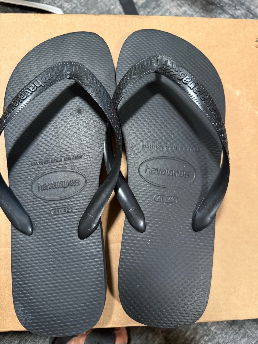 Flip-flop unisex black